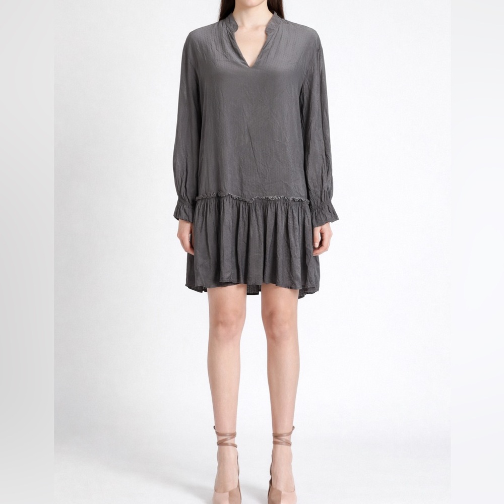 Alessia‎ Santi Gray Italian Dress | Orig $350